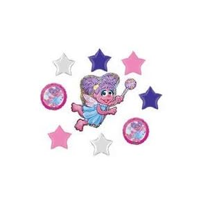 Abby Cadabby Birthday Supplies Balloon 9 Piece Kit by 
