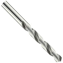 Cleveland 2002G Style High Speed Steel Jobbers' Drill Bit, Uncoated (Bright), Round Shank, 118 Degree Point