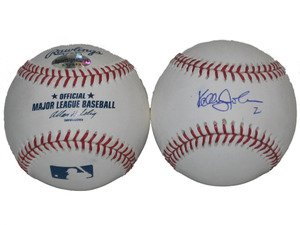 Kelly Johnson Signed MLB Baseball Atlanta Braves Holo