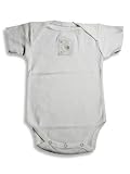 Little Giraffe - Newborn Baby Boys/Girls, Short Sleeved Onsie, Cream