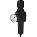 Dixon B73G-4AG-MB Norgren Series Automatic Drain Filter/Regulator with Metal Bowl and Sight Glass, 3/8" Basic, 123 SCFM, 1/2" Port Size, 5-150 PSI