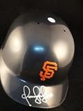Omar Vizquel(San Francisco Giants) Autographed Helmet - Autographed MLB Helmets and Hats