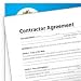 Contractor Agreement Socrates Form LF155 4 copies with step-by-step instructions
