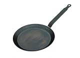 Blue steel crepe pan