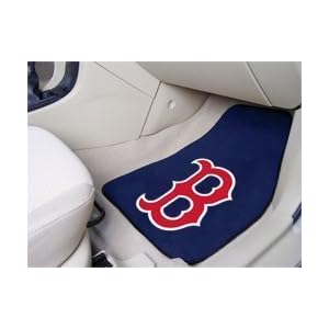Boston Red Sox universal fit Carpet 2 Pc Car Floor Mat (Rug)