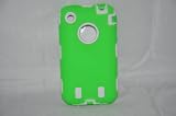 Body Armor for iPhone 3G / 3GS - Green & White