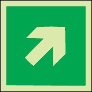 Diagonal Pointing Arrow
