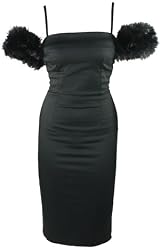 Lucky 13 Doll's VOLUME Womens Black Cocktail Dress