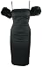 Lucky 13 Doll's VOLUME Womens Black Cocktail Dress