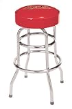 Double Rung Chrome Bar Stool Maryland