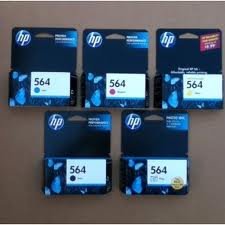 Genuine HP 564 Regular Capacity 5-Color Combo Pack: Black, Black Photo, Cyan, Magenta, Yellow
