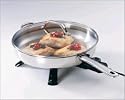 Presto 12" Electric Stainless Steel Covered Skillet