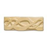 Adex USA Natural Ribbon Listello Yellow 1 Ceramic Tile & Stone