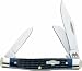 Medium Stockman, Navy Blue Bone, 3 Blades (C2806) Category: Navy Blue Bone Knives