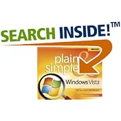 Windows Vista(TM) Plain and Simple (Bpg-Plain and Simple) by  Jerry Joyce and Marianne Moon