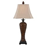 Quoizel Wood Floral II 1-Light Table Lamp