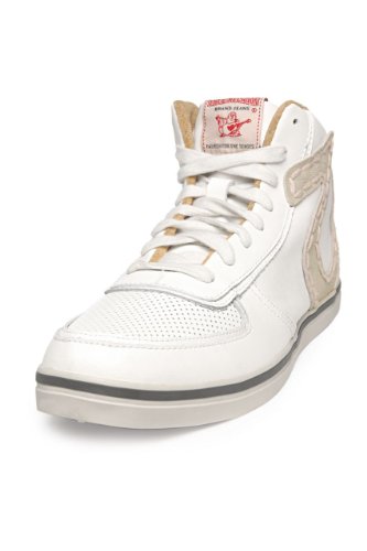 True Religion Sneaker ACE HI LEATHER, Color: White, Size: 45