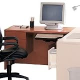 Office Depot 10700 Lf Return Use W/rt Desk Cherry - Model 536731