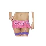 ForPlay Camo Skirt w/ Garters 336003