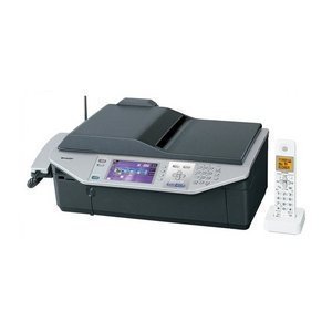 SHARP 見楽る(ミラクル) カラー液晶ファクシミリ複合機 ADF機能付き 子機1台タイプ UX-MF80CL