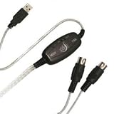USB Midi interface cable 2.0m