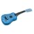 CHILDREN WOODEN BLUE ACOUSTIC GUITAR W 6 STRINGS