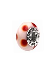 SilveRado(tm) AD38 Murano Glass Carolina Bead / Charm