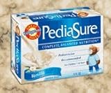 Pediasure Liquid Complete Balanced Nutrition Enteral Formula Institutional-Use, Chocolate - 8 Oz / can, 24 / Case
