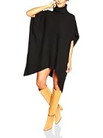 SO Cachemire & Knitwear Poncho Carly (Negro)