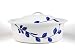 Mikasa True Blue Oval 3-Quart Covered Casserole