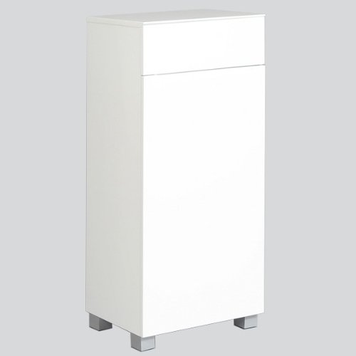 Kommode MONZA, Hochglanz lackiert, weiss