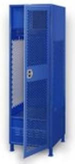 Pucel Enterprises, Rhino Gear Locker - Without Door - With Solid Sides, Rgl-Btt, W X D X H: 24 X 24 X 72, Weight: 185, Color: Dark Brown, Gl-2472-24-Fl-Np