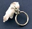 Solid Metal Wild Adventures Polar Bear Key Chain Keychain