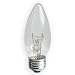 Kitchen & Housewares : GE 44405 60 Watt Decorative Ceiling Fan Blunt Tip Medium Base Light Bulb, Crystal Clear, 12-Pack