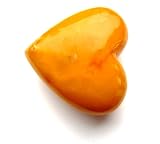 Baltic Amber Butterscotch Color Heart Gemstone Perfect Gift