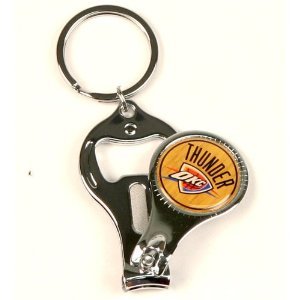 Oklahoma City Thunder 3-in-1 Key Chain - Nail Clipper - Bottle Opener