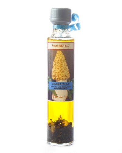 FreshMorels Premium Moreloilla Finishing Sauce, Beef, Pork & Lamb, 4 Ounce Glass... by Olive Oil