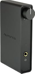 NuForce Icon HD Black (High Performance Headphone Amp and USB DAC)