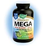 EFA Gold Mega EFA Blend 1350mg 180 GelCaps by Nature's Way / 180 SoftGels