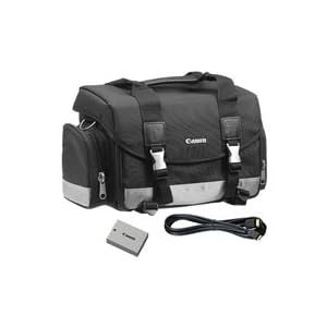 Canon Starter Kit for EOS Digital Rebel T2i SLR Camera, with Gadget Bag, Battery and... by 
