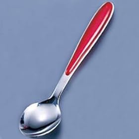 【クリックで詳細表示】SA18-0 パールコーヒースプーン 青： ホーム＆キッチン