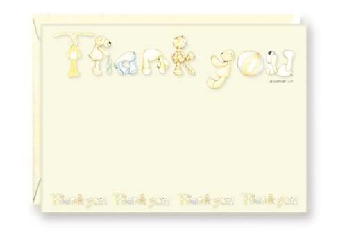 Softies Thank you Stationery pack of 10