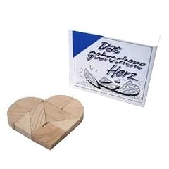 Das gebrochene Herz -Minipuzzle / Geduldspiel-