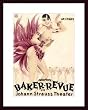 Art Poster Wood Framed Print - Josephine Baker Review - Artist: Hans Neumann- Poster Size: 24 X 18