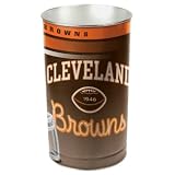 Cleveland Browns Metal Wastebasket