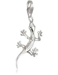 VINANI brand Germany 925 Sterling Silver Charm Pendant Gecko Lizard HGK