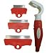 ShedBuster Deshedding Tools - With Interchangable Combs 4 in 1 (Set)