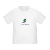 Personalized SuperSean Sean Superman Hero Baby Infant Toddler Kids Shirt - Birthday and Christmas Collection