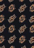 Oklahoma State Cowboys 5 4 x 7 8 Team Repeat Area Rug