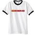 Ohrid, Macedonia Flag Tee Ringer T-Shirt